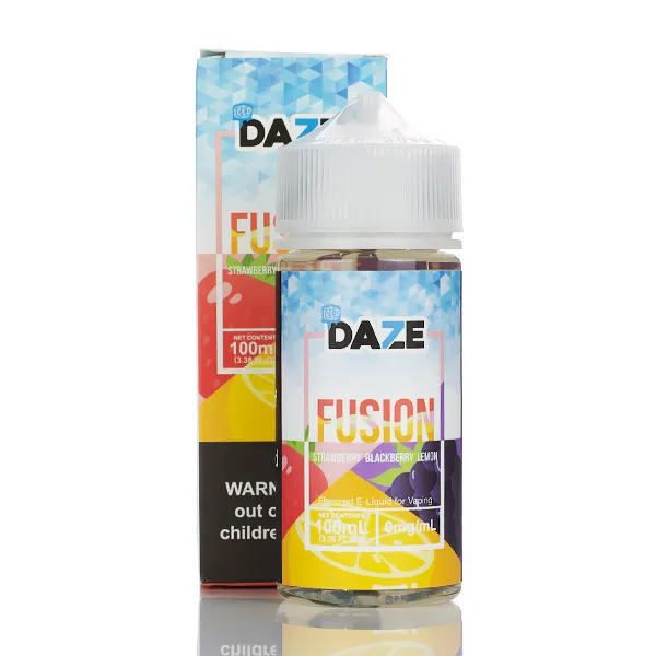 7 Daze Fusion ICED - No Nicotine Vape Juice - 100ml - Image 10