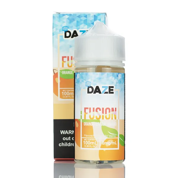 7 Daze Fusion ICED - No Nicotine Vape Juice - 100ml - Image 13