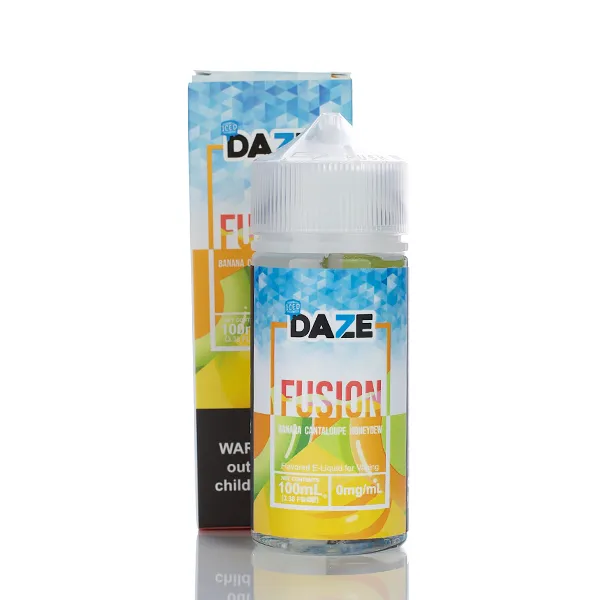 7 Daze Fusion ICED - No Nicotine Vape Juice - 100ml - Image 2