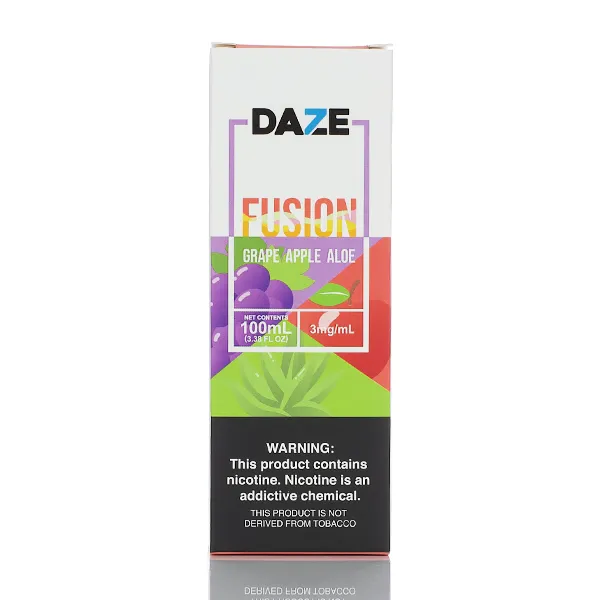 7 Daze Fusion TFN - Grape Apple Aloe - 100ml - Image 3