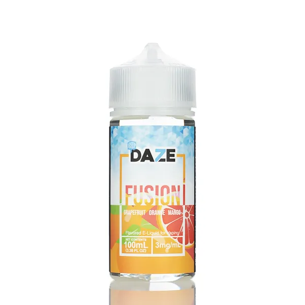 7 Daze Fusion TFN - Grapefruit Orange Mango ICED- 100ml - Image 2