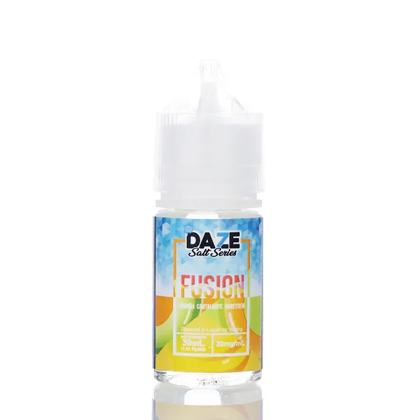 7 Daze Fusion TFN Salt - Banana Cantaloupe Honeydew ICED - 30ml - Image 2
