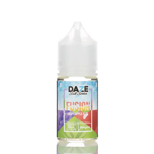 7 Daze Fusion TFN Salt - Grape Apple Aloe ICED - 30ml - Image 2