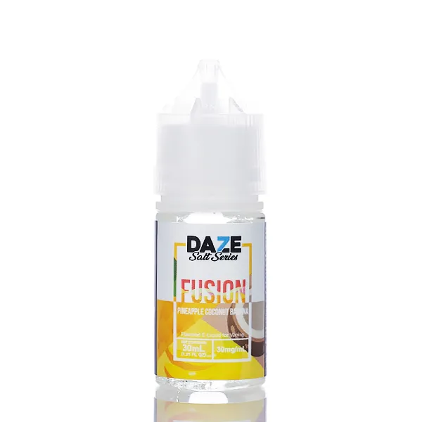 7 Daze Fusion TFN Salt - Pineapple Coconut Banana - 30ml - Image 2