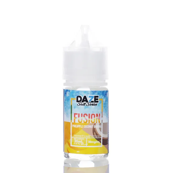 7 Daze Fusion TFN Salt - Pineapple Coconut Banana ICED - 30ml - Image 2