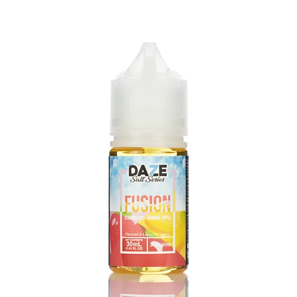 7 Daze Fusion TFN Salts - Strawberry Banana Apple ICED - 30ml - Image 2