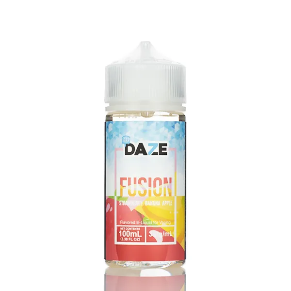 7 Daze Fusion TFN - Strawberry Banana Apple ICED- 100ml - Image 2