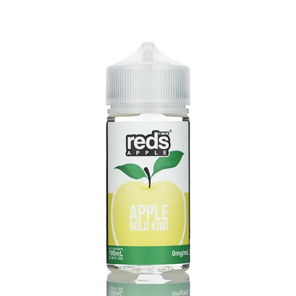 7 Daze Reds Apple - No Nicotine Vape Juice - 100ml - Image 10