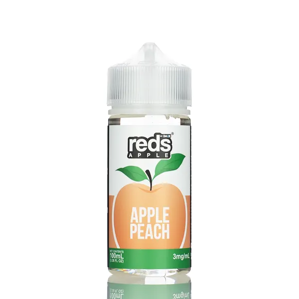 7 Daze - Reds Apple Peach eJuice - 100ml - Image 2