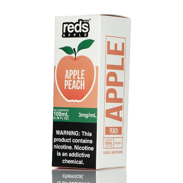 7 Daze - Reds Apple Peach eJuice - 100ml - Image 3