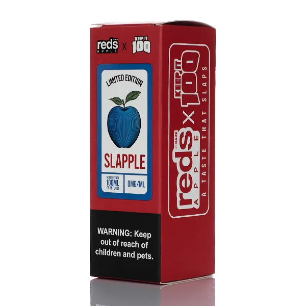 7 Daze Reds Apple x Keep It 100 - Slapple (No Nicotine) - Image 3