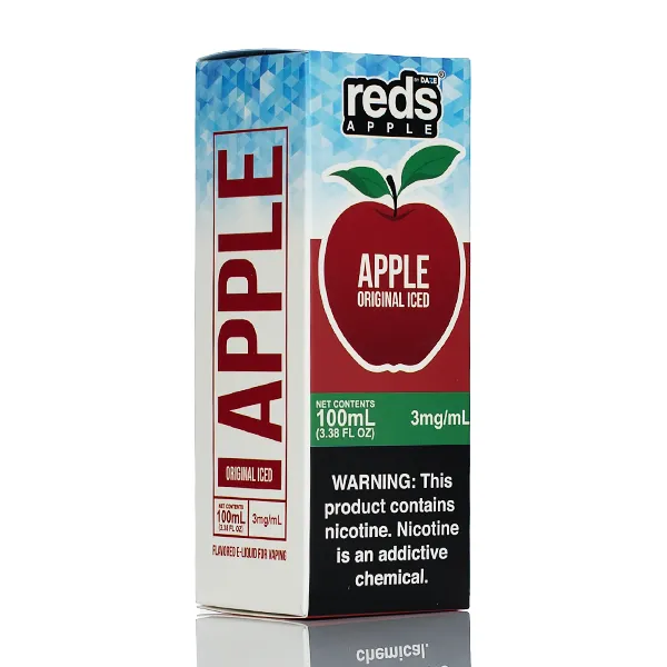 7 Daze - Reds Apple ICED eJuice - 100ml - Image 3