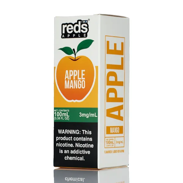 7 Daze - Reds Apple eJuice Mango - 100ml - Image 3