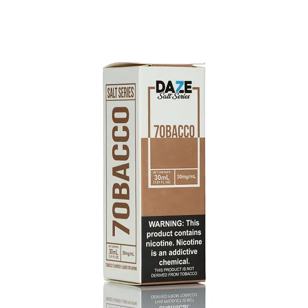 7 Daze Salts - 7obacco- 30ml - Image 3