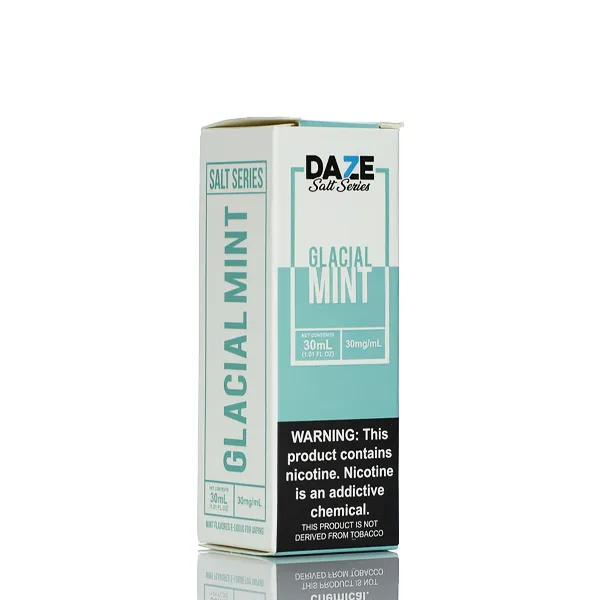 7 Daze Salts- Glacial Mint - 30ml - Image 3