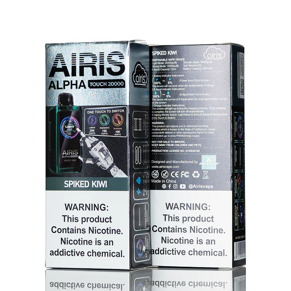 Airis Alpha Touch 20K Puffs Disposable - Image 13