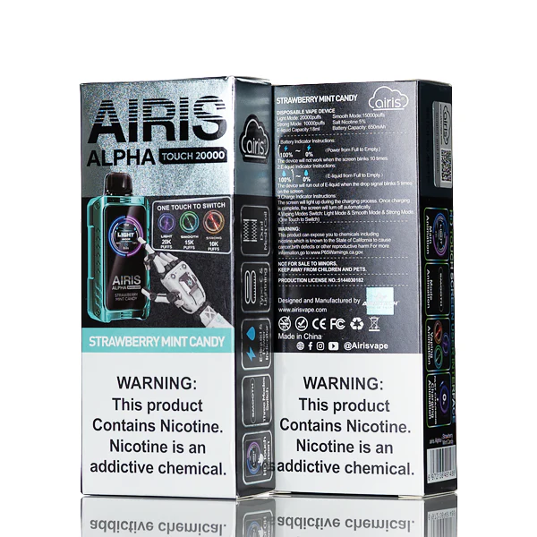 Airis Alpha Touch 20K Puffs Disposable - Image 16