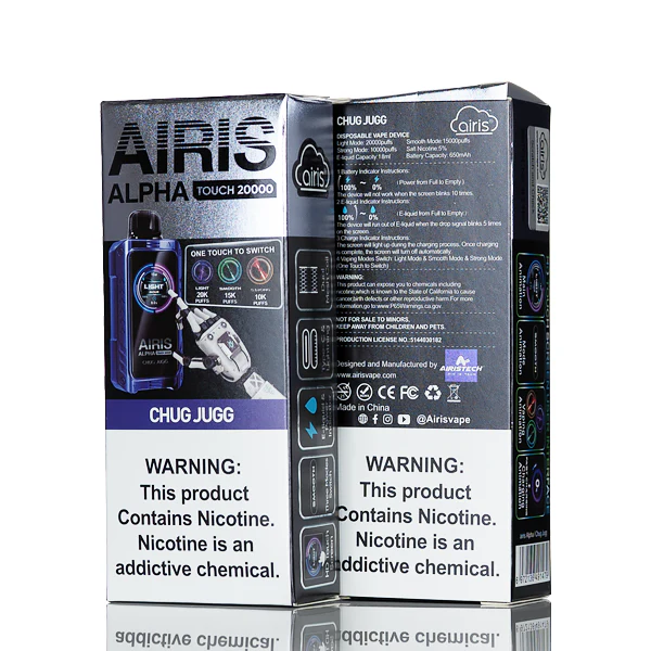 Airis Alpha Touch 20K Puffs Disposable - Image 4