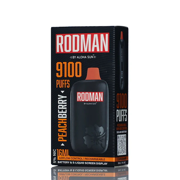 Aloha Sun X Rodman 9100 Puffs Disposable Vape - Image 5