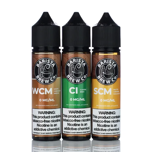Barista Brew Co. - No Nicotine Vape Juice - 60ml (DISCONTINUED)