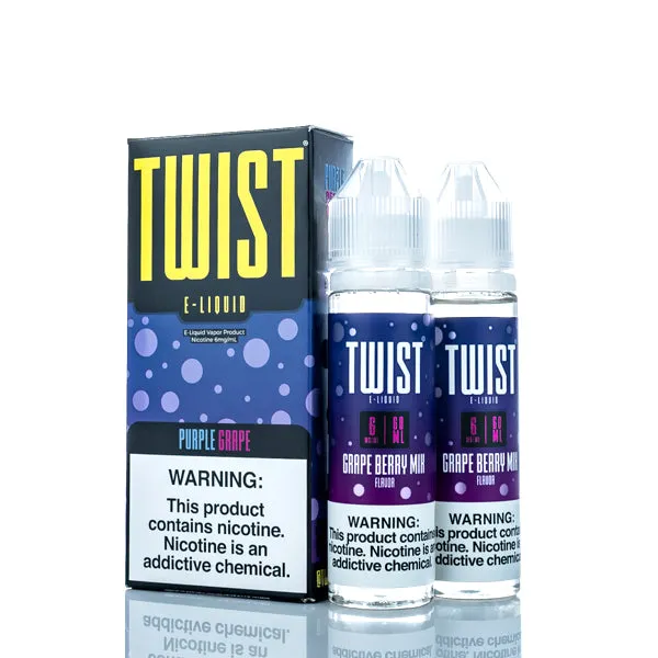 Berry TWIST E-Liquids - Purple Grape - 120ml