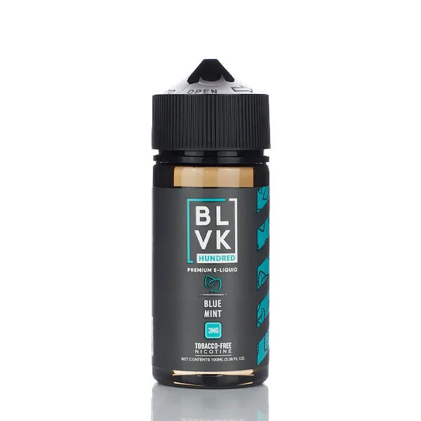 BLVK Hundred E-liquid - Blue Mint - 100ml - Image 2
