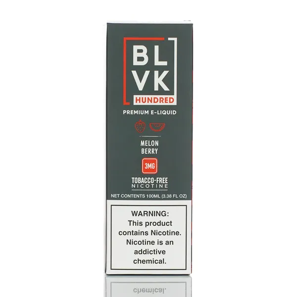 BLVK Hundred E-liquid - Melon Berry - 100ml - Image 4