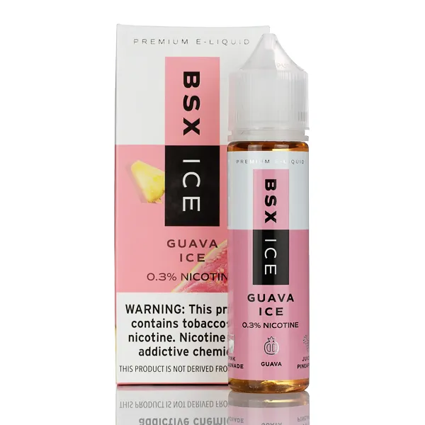 BSX Vapor E-liquid - Guava Ice - 60ml