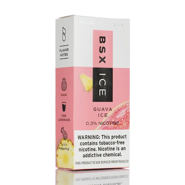 BSX Vapor E-liquid - Guava Ice - 60ml - Image 3