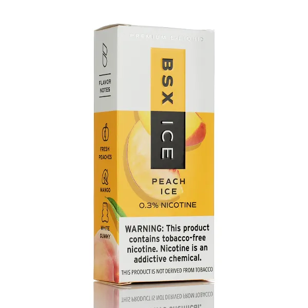 BSX Vapor E-liquid - Peach Ice - 60ml - Image 3