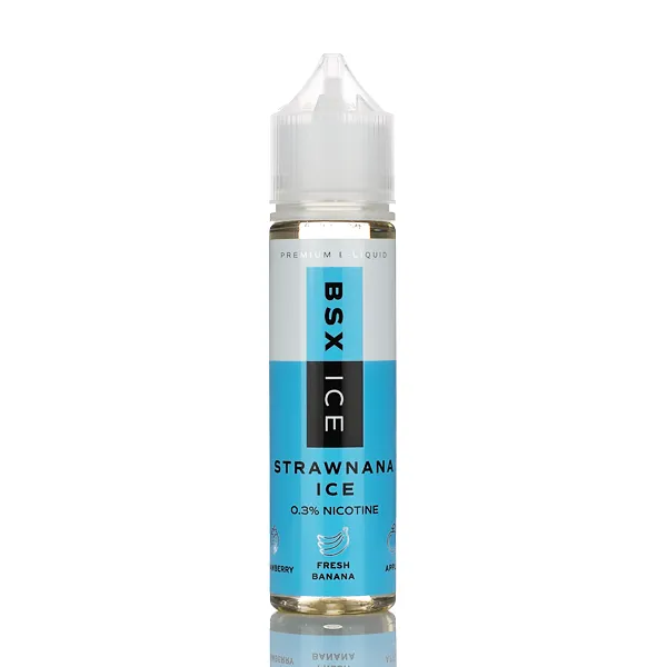 BSX Vapor E-liquid - Strawnana Ice - 60ml - Image 2