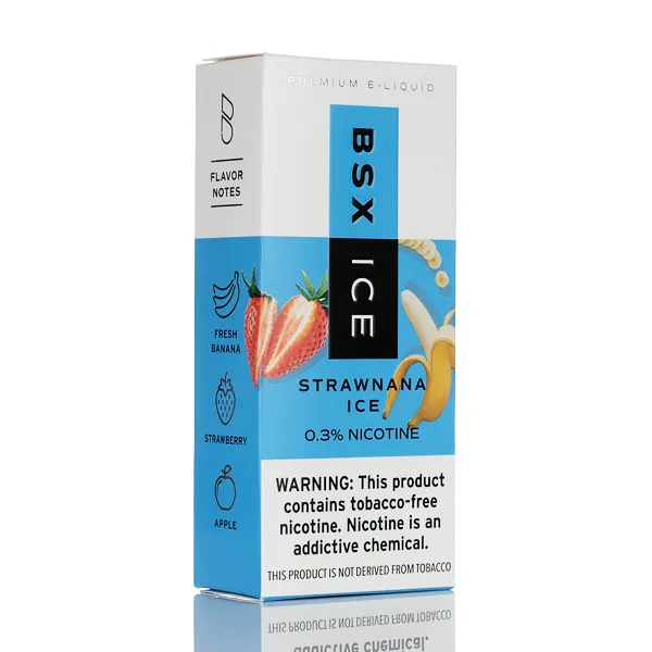 BSX Vapor E-liquid - Strawnana Ice - 60ml - Image 3