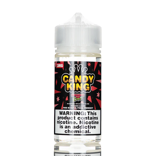 Candy King - Strawberry Pop Drops - 100ml - Image 2