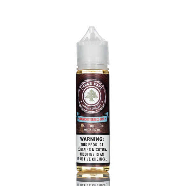 Cedar Vape E-Liquid - American Tobacco Blue - 60ml