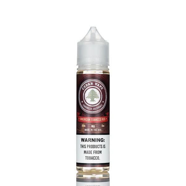 Cedar Vape E-Liquid - No Nicotine Vape Juice - 60ml (DISCONTINUED) - Image 2