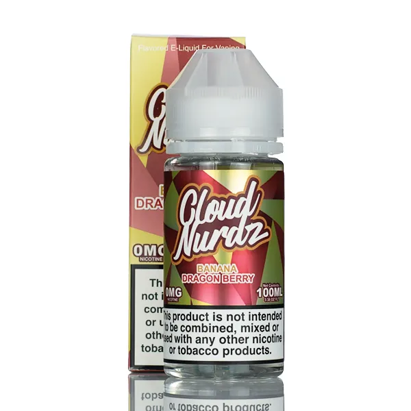 Cloud Nurdz E-Liquid - No Nicotine Vape Juice - 100ml - Image 8