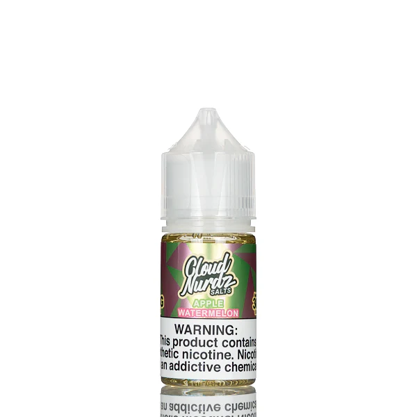 Cloud Nurdz Salts E-Liquid - Watermelon Apple - 30mL - Image 2