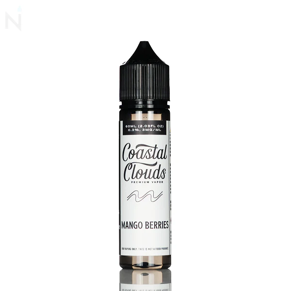 Coastal Clouds E-Liquid - Mango Berries - 60mL - Image 2