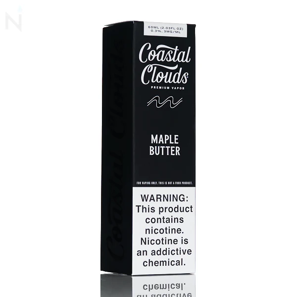 Coastal Clouds E-Liquid - Maple Butter - 60ml - Image 3