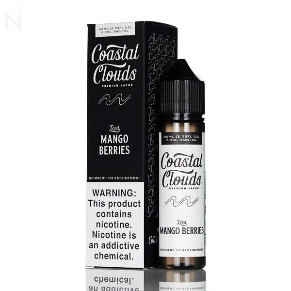 Coastal Clouds E-Liquid - Mango Berries ice - 60mL