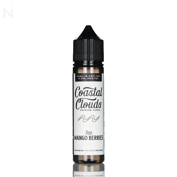 Coastal Clouds E-Liquid - Mango Berries ice - 60mL - Image 2
