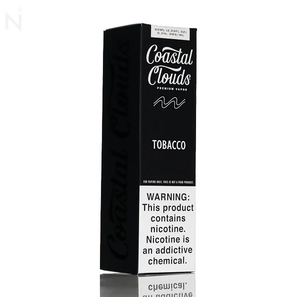 Coastal Clouds E-Liquid - Tobacco - 60mL - Image 3