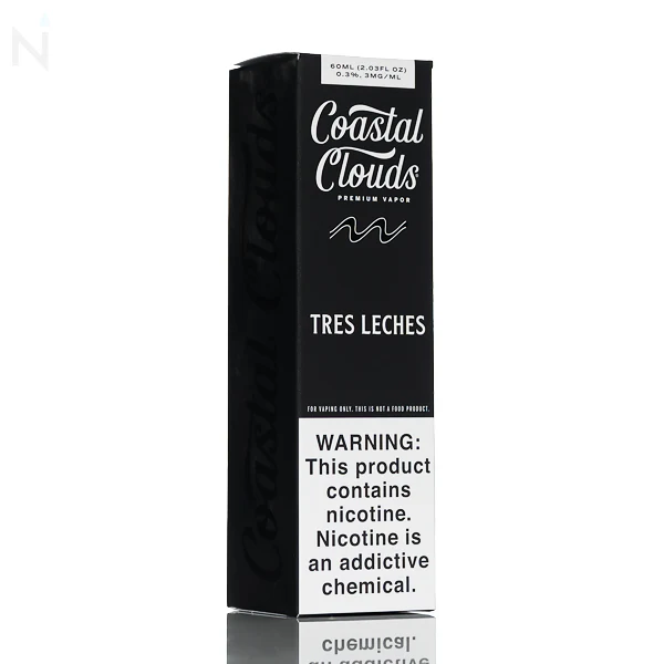 Coastal Clouds E-Liquid - Tres Leches - 60mL - Image 3
