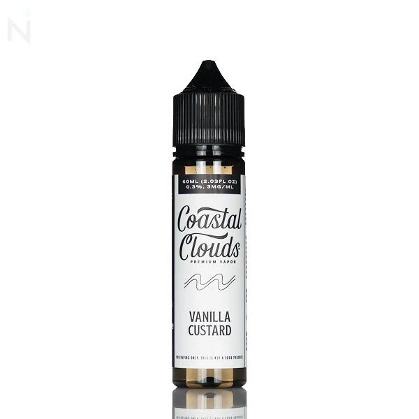 Coastal Clouds E-Liquid - Vanilla Custard - 60mL - Image 2