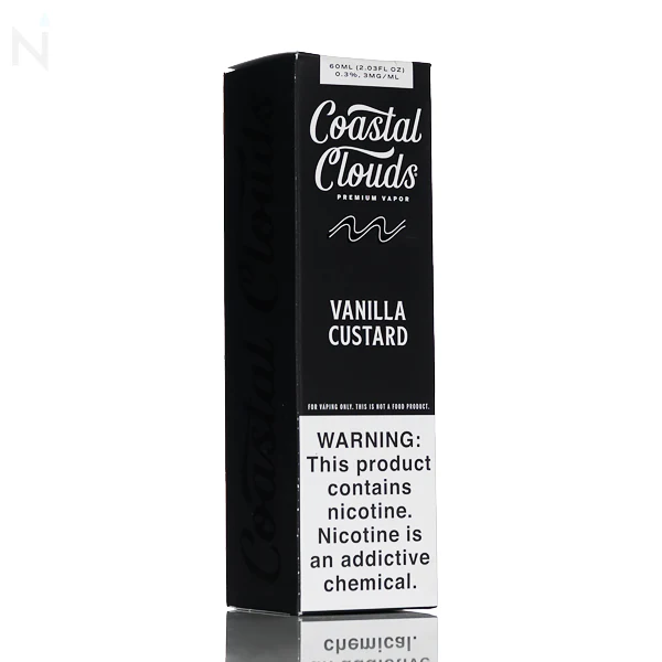 Coastal Clouds E-Liquid - Vanilla Custard - 60mL - Image 3