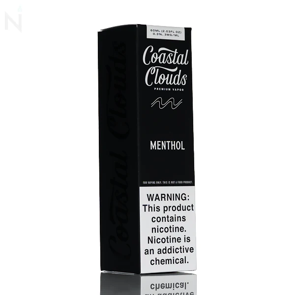 Coastal Clouds E-Liquid - Menthol - 60mL - Image 3