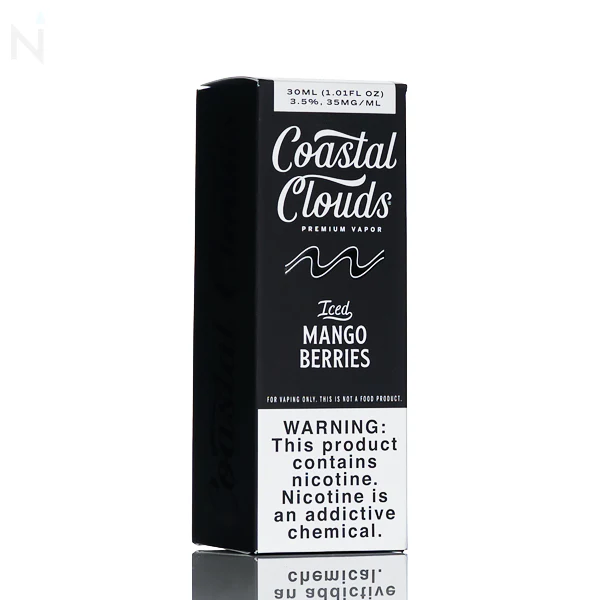 Coastal Clouds Salt - Mango Berries Iced - 30ml - Image 3
