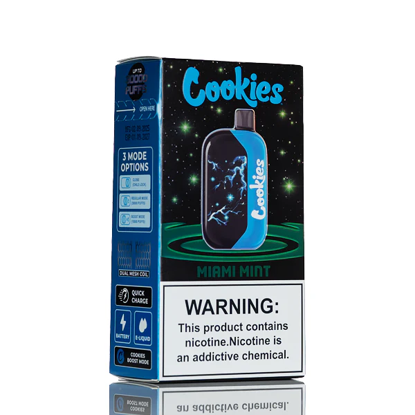 Cookies 30K 30000 Puffs Disposable Vape - 28mL - Image 5
