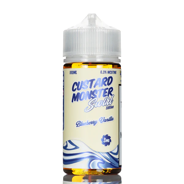Custard Monster - Blueberry Vanilla Swirl - 100mL - Image 2