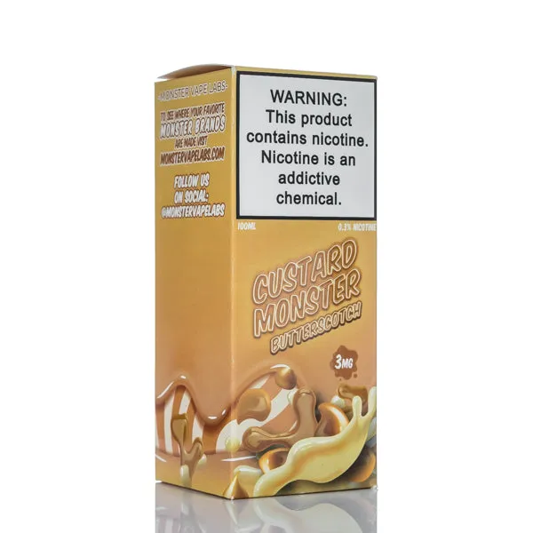 Custard Monster - Butterscotch Custard - 100ml - Image 3